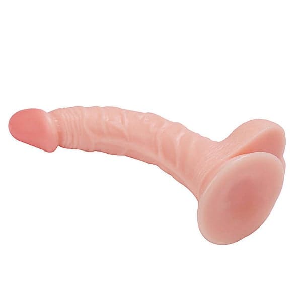 Realistic 20cm Curved Dildo - 3