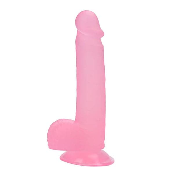 Realistic Pink 20cm Dildo - 1