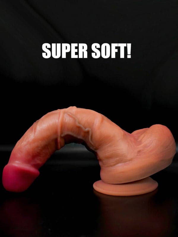"Real Man" Series — Realistic 20cm Dildo with Balls - 5