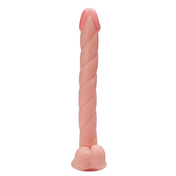 Twist Long 30cm Dildo — Vaginal & Anal Use - 1