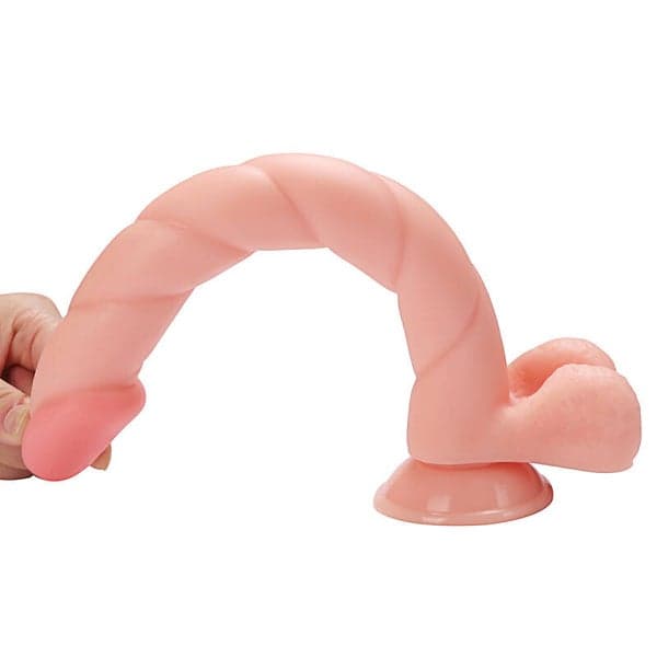 Twist Long 30cm Dildo — Vaginal & Anal Use - 4