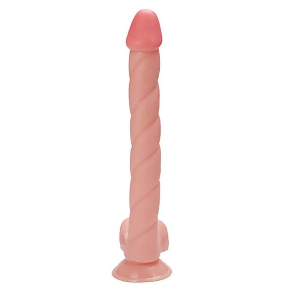 Twist Long 30cm Dildo — Vaginal & Anal Use - 3