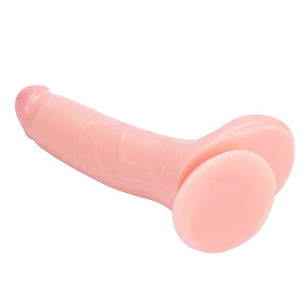 Realistic 23.5cm Curved Dildo - 6