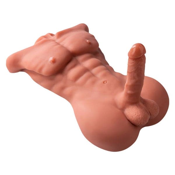 Lifelike 8.8kg Muscular Male Torso for Women - 3