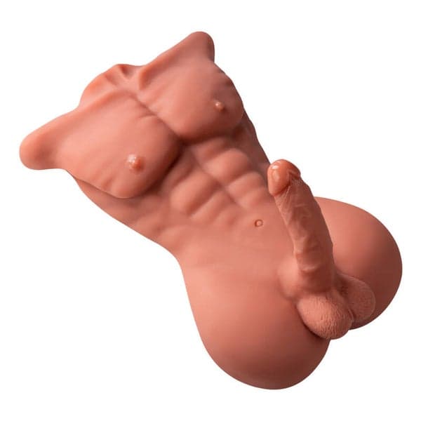 Lifelike 8.8kg Muscular Male Torso for Women - 2