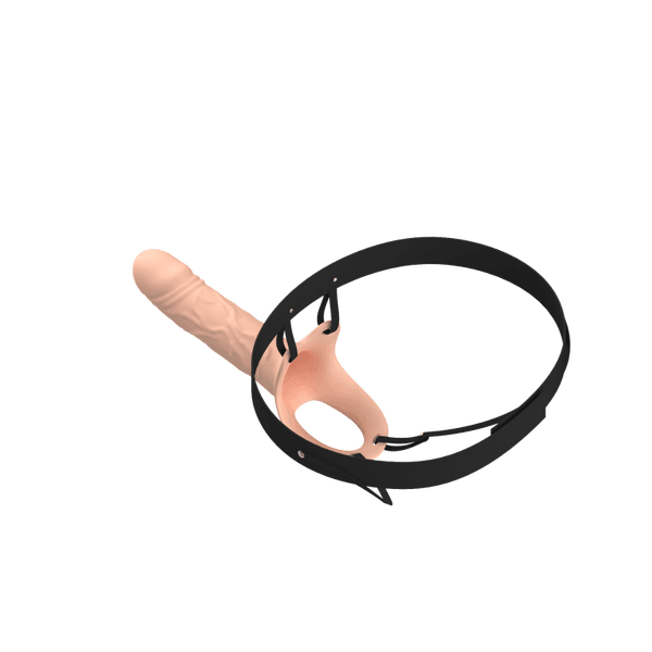 Realistic Wearable Penis Extender with Vibration & Remote Control - 8