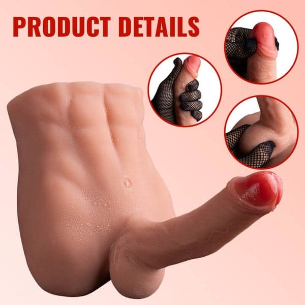 Realistic 2.6kg Mini Male Penis Simulator - 2