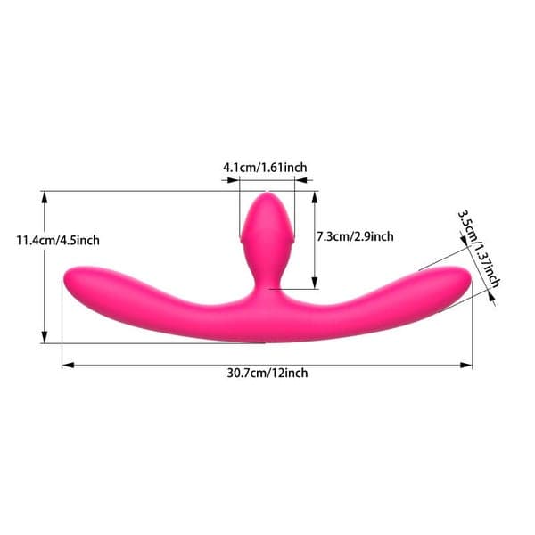 Double-Ended Dildo for Couples — Vaginal & Anal - 6