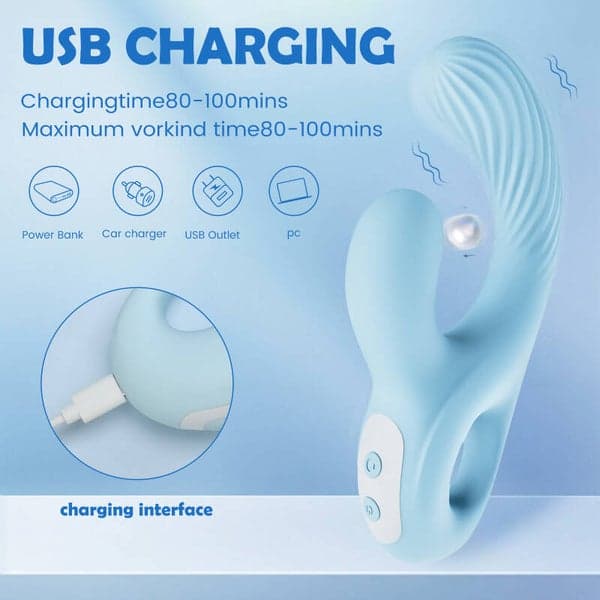 Dual Stimulation Vibrator — Clitoral & G-Spot - 6