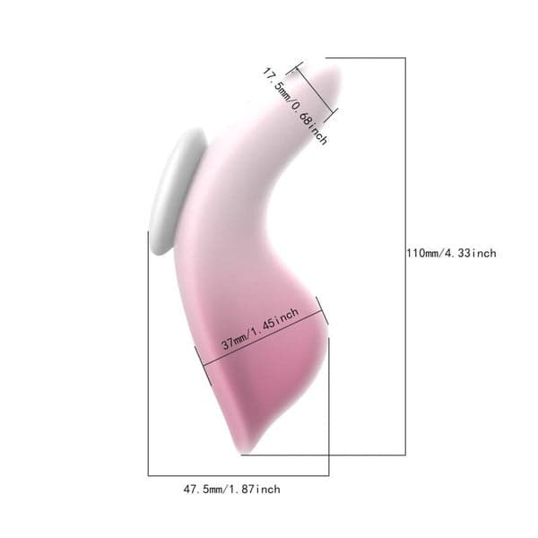 Wearable Discreet Vibrating Cushion Vibrator for Women - 4