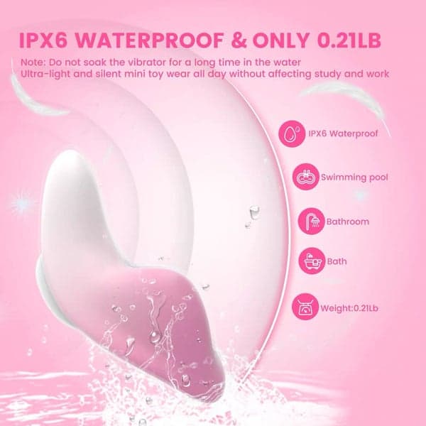 Wearable Discreet Vibrating Cushion Vibrator for Women - 7