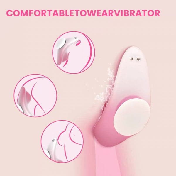 Wearable Discreet Vibrating Cushion Vibrator for Women - 6