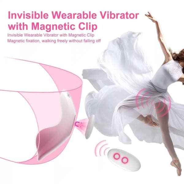 Wearable Discreet Vibrating Cushion Vibrator for Women - 5