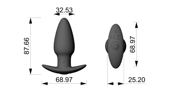 App-Controlled Vibrating Anal Plug — Discreet & Powerful - 4