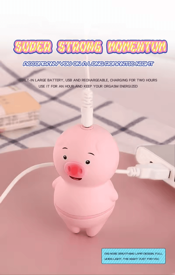 Cute Piggy Tongue Vibrator — Playful & Powerful Pleasure - 5