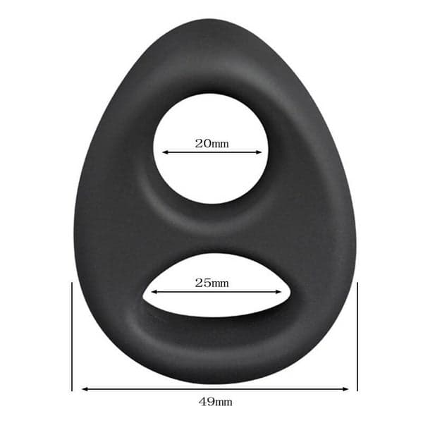 Soft Liquid Silicone Cock Ring — Against Premature Ejaculation - 4