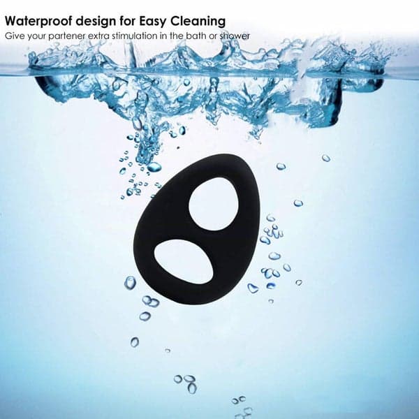 Soft Liquid Silicone Cock Ring — Against Premature Ejaculation - 5
