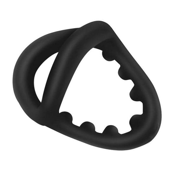 Triangle Cock Ring — Ultra-Soft & Safe Double Pleasure - 2