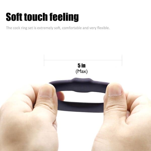 Soft Cock Ring — Natural Solution for Stamina - 4