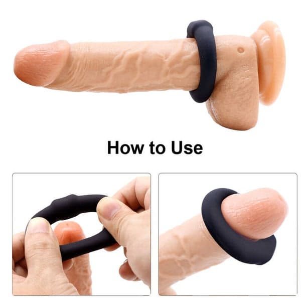 Soft Cock Ring — Natural Solution for Stamina - 5