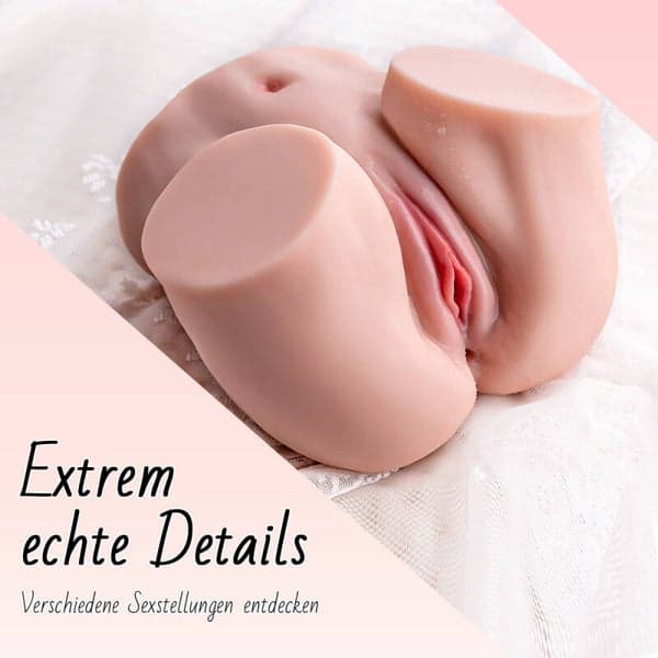 Realistic 2.3kg Women's Full Hips Torso - 3