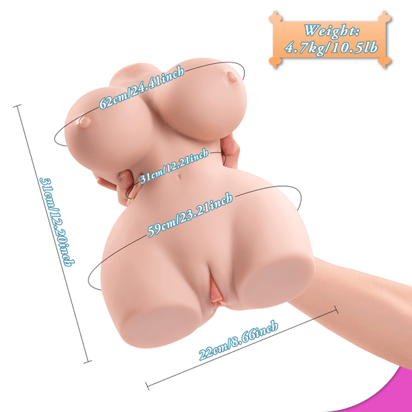 Realistic 6kg Portable Sex Doll — Full Body - 2