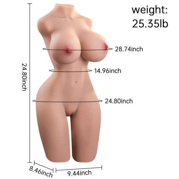 Realistic 13kg Sex Doll — 3D Titanium Skeleton - 4