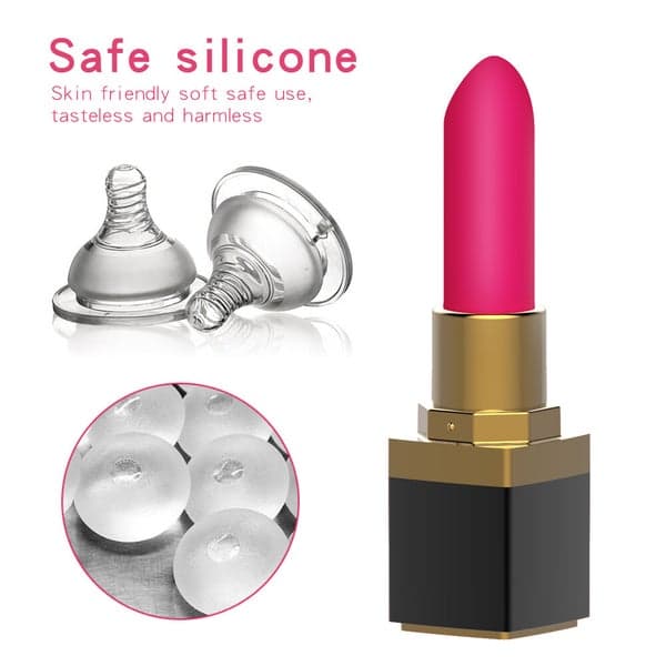 Lipstick Vibrator — Discreet & Portable Pleasure - 8