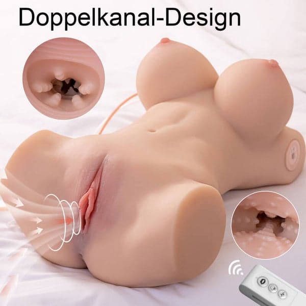 Innovative 6.4kg Sex Doll Stimulator — 5-Speed Remote Controlled - 5