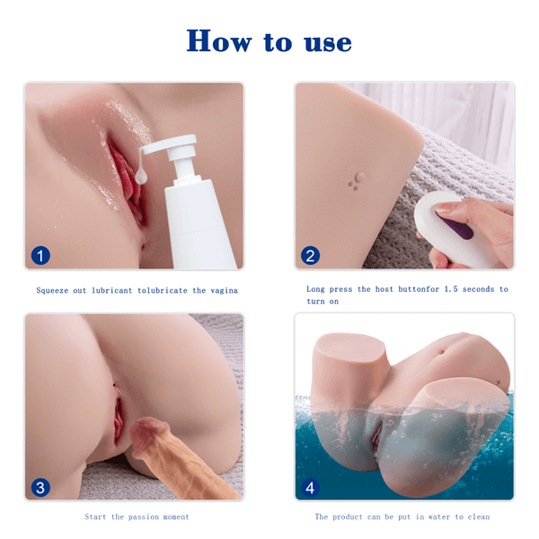 Lifelike 14.9kg Body Simulator Sex Doll with Dynamic Movement - 7