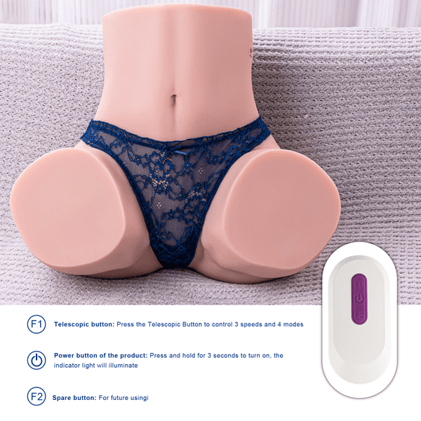 Lifelike 14.9kg Body Simulator Sex Doll with Dynamic Movement - 4