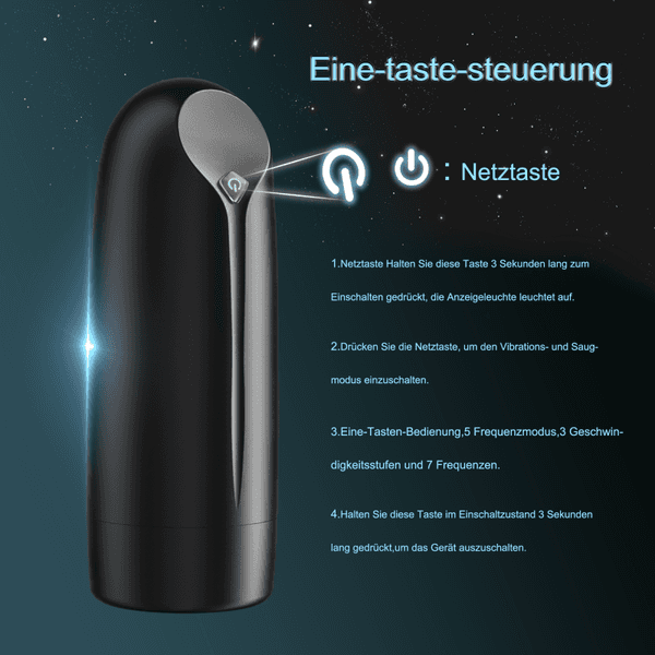 Multi-Function Masturbator Vagina Cup — 7 Vibration Modes - 5