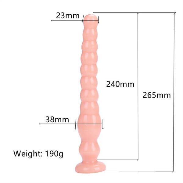Long Anal 26cm Dildo - 7