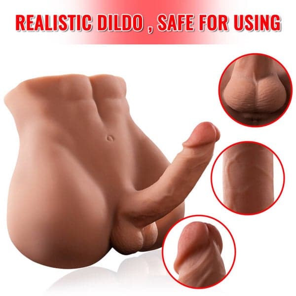 Male Half-Body 6kg Penis Simulator - 2