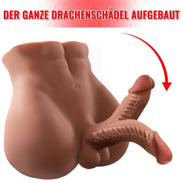 Male Half-Body 6kg Penis Simulator - 5