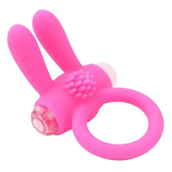 Anneau Pénien Vibrant Lapin - Vibromasseur pour Couples & Cockring Longue Durée
